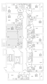 52,5 м², 2-комнатная квартира 11 995 585 ₽ - изображение 26