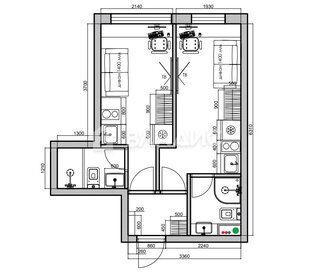 Квартира 28 м², 1-комнатная - изображение 2