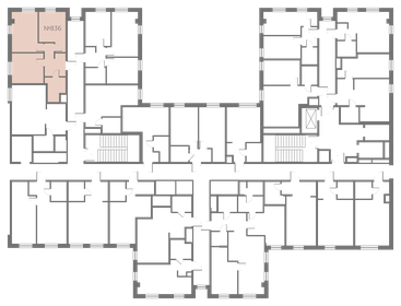 58,5 м², 3-комнатная квартира 9 300 000 ₽ - изображение 109