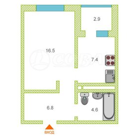 36 м², 1-комнатная квартира 4 500 000 ₽ - изображение 49