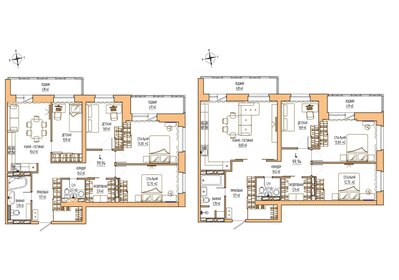 Квартира 94,6 м², 4-комнатная - изображение 2