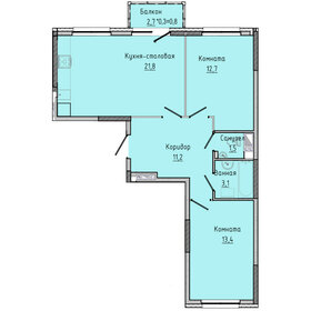 67,6 м², 2-комнатная квартира 5 300 000 ₽ - изображение 32