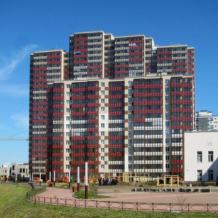 Вишня венская ул 4 корп 2 фото Снять квартиру-студию 27 м² в квартале "Вена" по адресу Кудрово, Венская улица, 