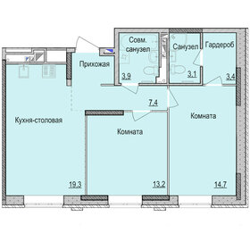 66,7 м², 3-комнатная квартира 4 500 000 ₽ - изображение 74