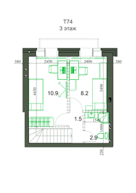 75,2 м², 4-комнатная квартира 6 884 000 ₽ - изображение 40