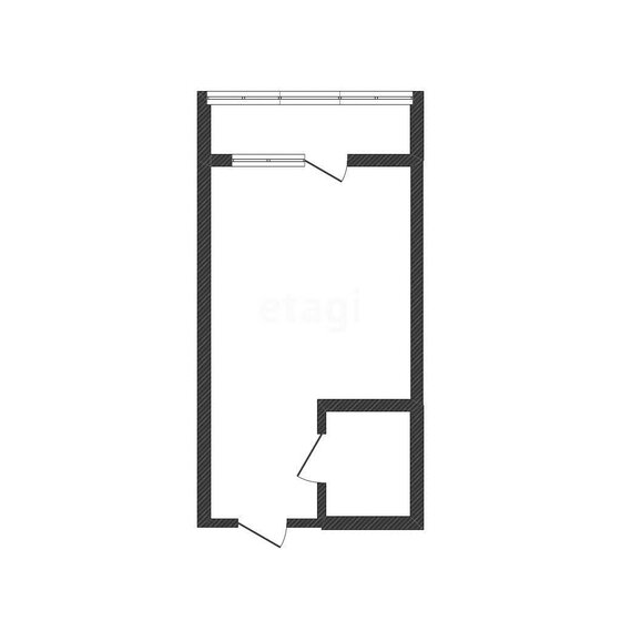 19 м², квартира-студия 3 100 000 ₽ - изображение 1