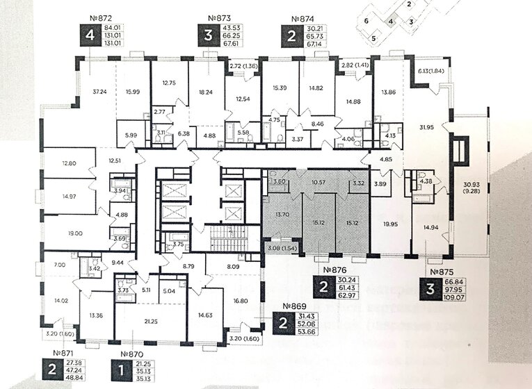 63 м², 2-комнатная квартира 24 900 000 ₽ - изображение 11