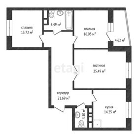107,5 м², 3-комнатная квартира 11 250 000 ₽ - изображение 99