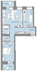 Квартира 70 м², 3-комнатная - изображение 1