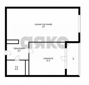 56 м², 1-комнатная квартира 14 990 000 ₽ - изображение 76