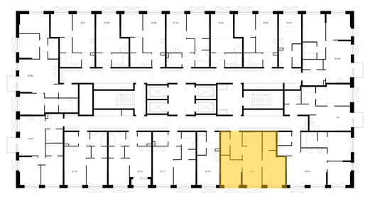 50,9 м², 2-комнатная квартира 8 751 197 ₽ - изображение 28