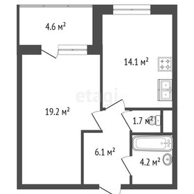 47,7 м², 1-комнатная квартира 13 750 000 ₽ - изображение 136