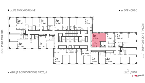 33,8 м², 1-комнатная квартира 11 999 990 ₽ - изображение 30