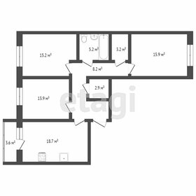 88 м², 3-комнатная квартира 15 700 000 ₽ - изображение 71