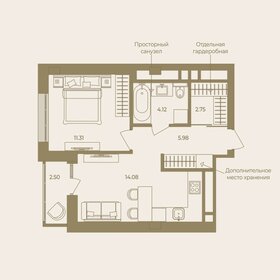 39 м², 1-комнатная квартира 4 700 000 ₽ - изображение 89