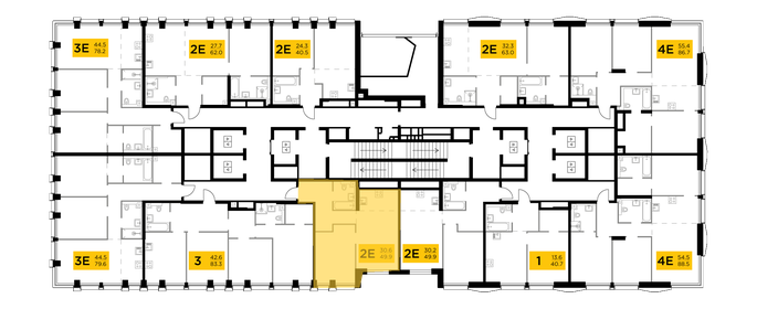 56 м², 2-комнатная квартира 20 200 000 ₽ - изображение 104