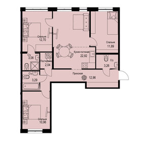 113,7 м², 4-комнатная квартира 20 911 600 ₽ - изображение 55