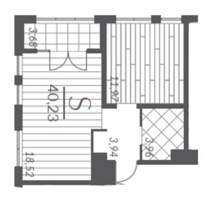 Квартира 40,2 м², 1-комнатная - изображение 1