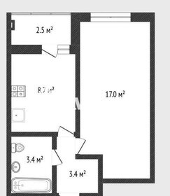 Квартира 33 м², 1-комнатная - изображение 1