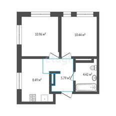 Квартира 39,5 м², 1-комнатная - изображение 4