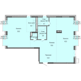 130,3 м², 2-комнатная квартира 22 200 000 ₽ - изображение 10