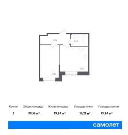 40 м², 1-комнатная квартира 7 000 000 ₽ - изображение 39