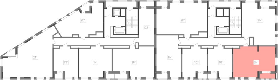 71,7 м², 2-комнатная квартира 15 203 987 ₽ - изображение 33