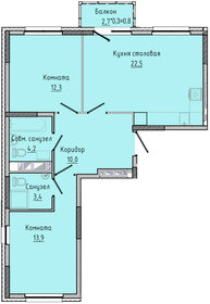67,6 м², 2-комнатная квартира 5 300 000 ₽ - изображение 43