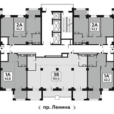 Квартира 54,6 м², 2-комнатная - изображение 2