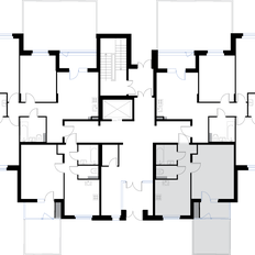 Квартира 41,9 м², 1-комнатная - изображение 3