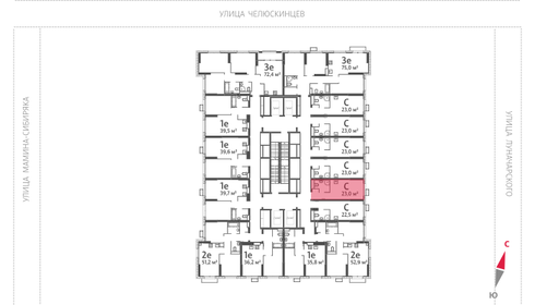 Квартира 23 м², студия - изображение 2