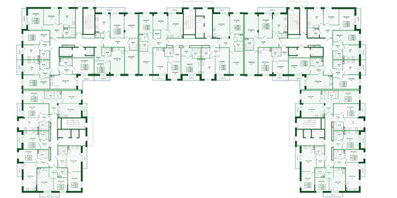 50 м², 1-комнатная квартира 13 499 000 ₽ - изображение 65