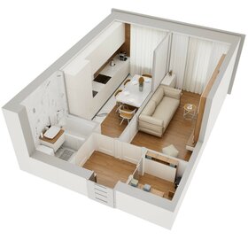 44 м², 1-комнатная квартира 5 250 000 ₽ - изображение 67