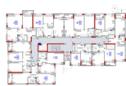 52 м², 3-комнатная квартира 5 400 000 ₽ - изображение 66