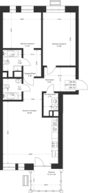 84,5 м², 2-комнатная квартира 12 420 030 ₽ - изображение 81