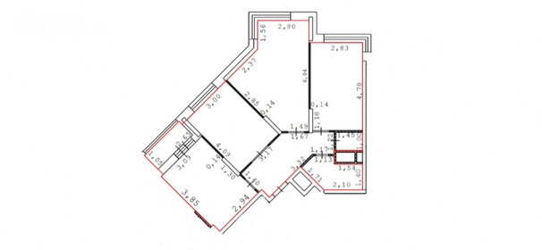 76 м², 3-комнатная квартира 12 116 649 ₽ - изображение 16