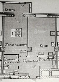 Квартира 50,4 м², 1-комнатная - изображение 5