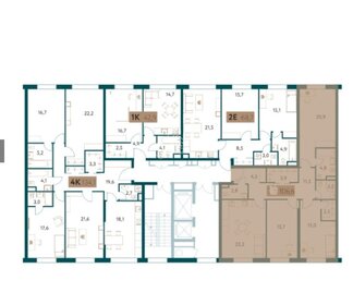 Квартира 107 м², 3-комнатная - изображение 2