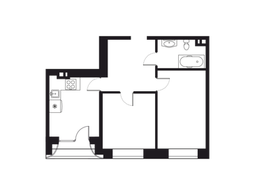 Квартира 57,7 м², 3-комнатная - изображение 1