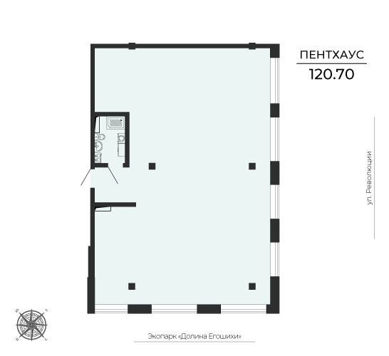 120,7 м², 3-комнатная квартира 17 605 302 ₽ - изображение 1