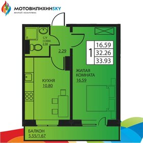 31,4 м², 1-комнатная квартира 4 510 000 ₽ - изображение 23