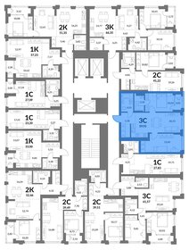 Квартира 60 м², 3-комнатная - изображение 2