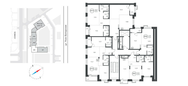 134 м², 2-комнатная квартира 17 588 790 ₽ - изображение 21