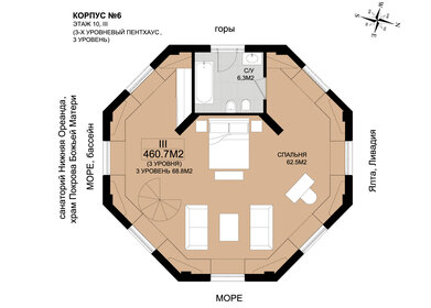 458,6 м², 5-комнатные апартаменты 187 243 200 ₽ - изображение 38
