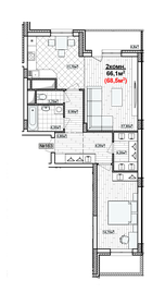 100 м², 3-комнатная квартира 12 500 000 ₽ - изображение 49