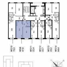 Квартира 47,8 м², 1-комнатная - изображение 2