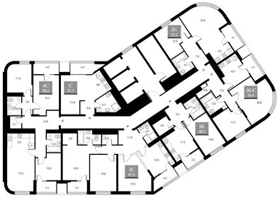 Квартира 90,2 м², 4-комнатная - изображение 2