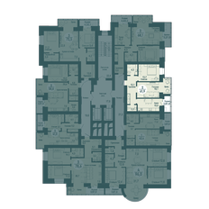 Квартира 61,9 м², 2-комнатная - изображение 2