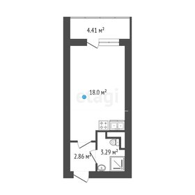 Квартира 23,6 м², студия - изображение 2