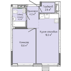 31,9 м², 1-комнатная квартира 3 498 000 ₽ - изображение 17